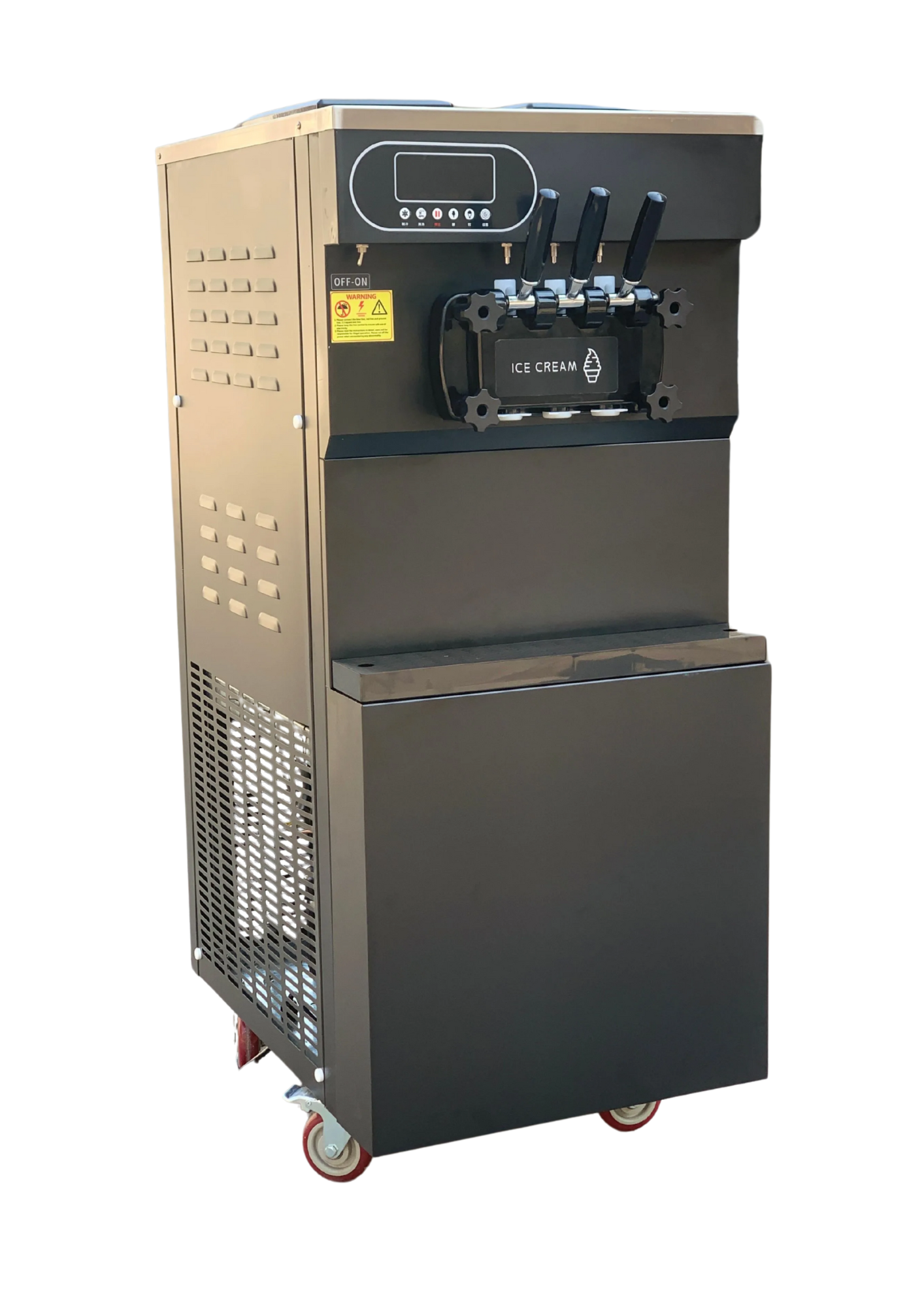Triple Head Standing Soft Serve Machine