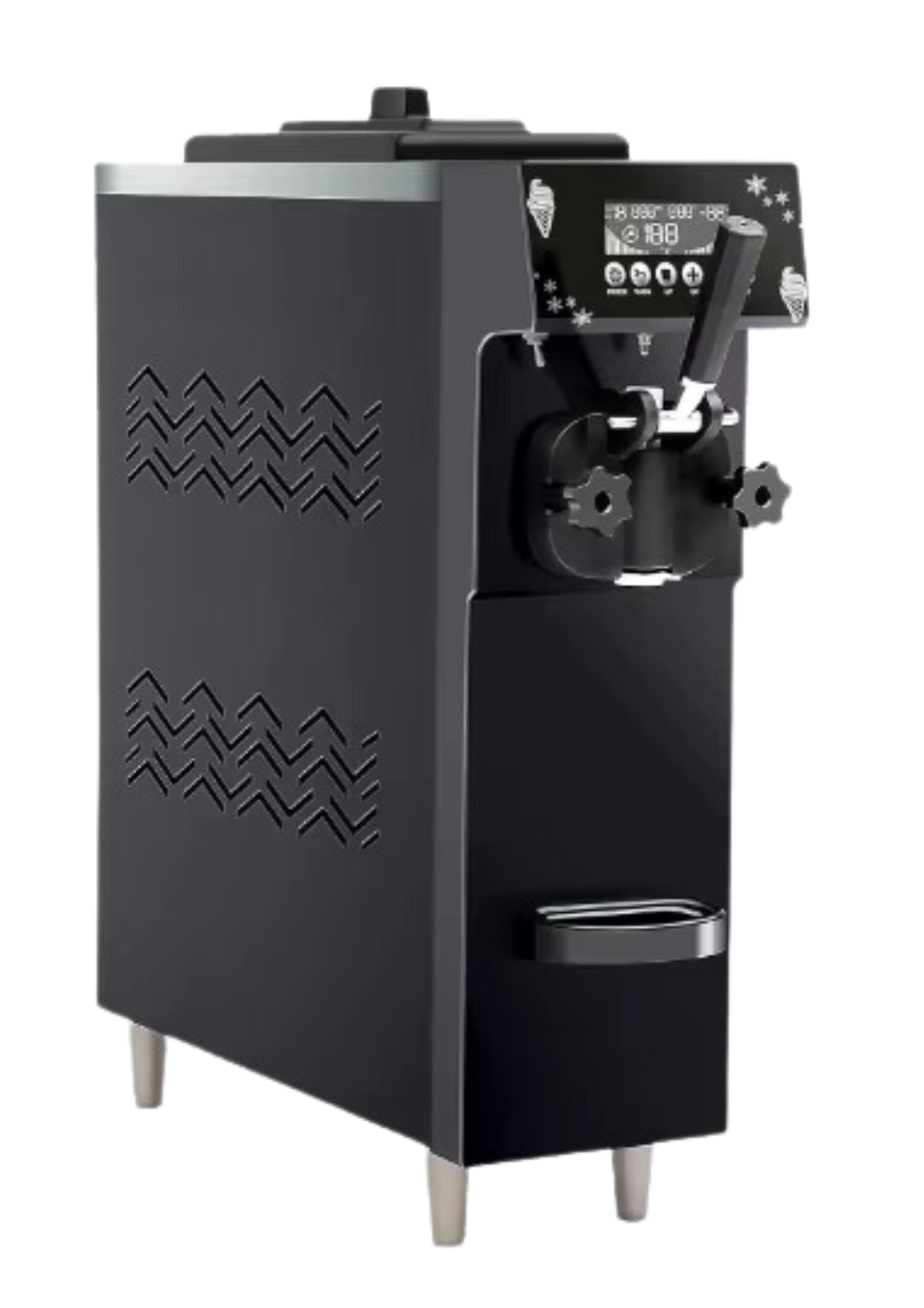 Single Head Acai Soft Serve Machine (Black)